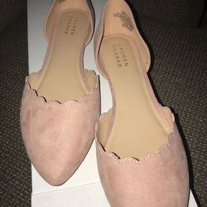 Size 10 BRAND NEW LAUREN CONRAD WRINKLE PINK BLUSH